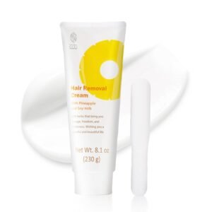 Hair Removal Cream for Women with Pineapple and Soymilk, Made in Japan, 8.1 OZ
